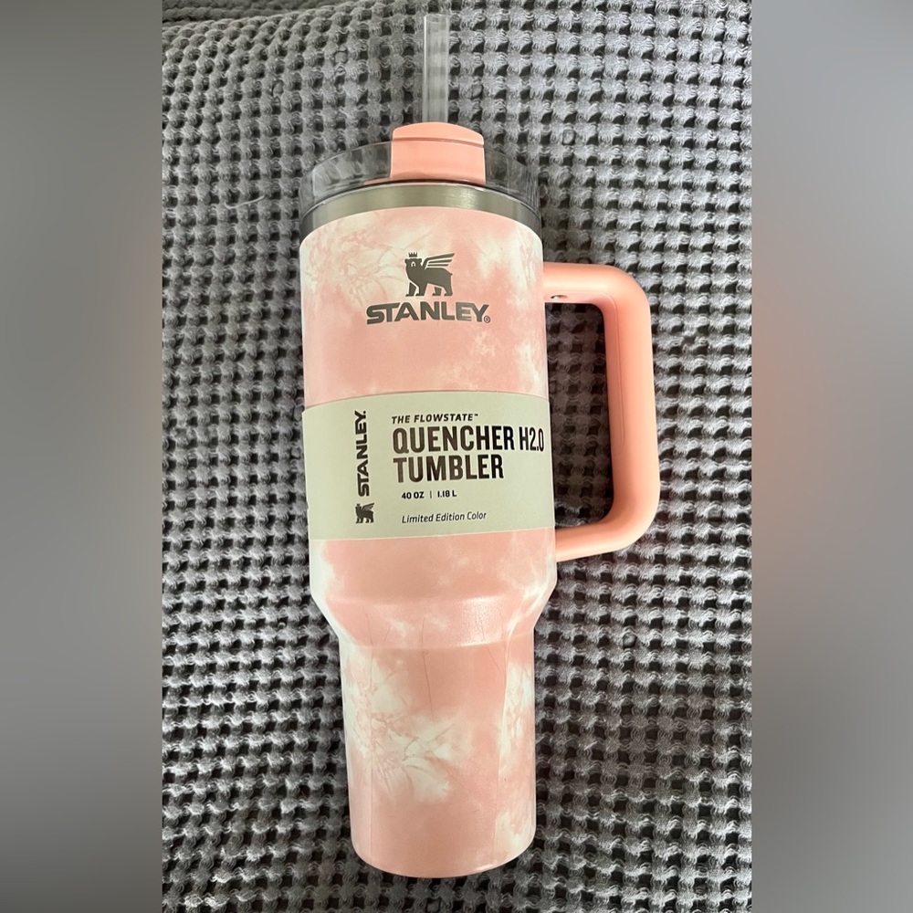 Pink Tie Dye Stanley 40oz Tumbler Limited Edition Target NEW